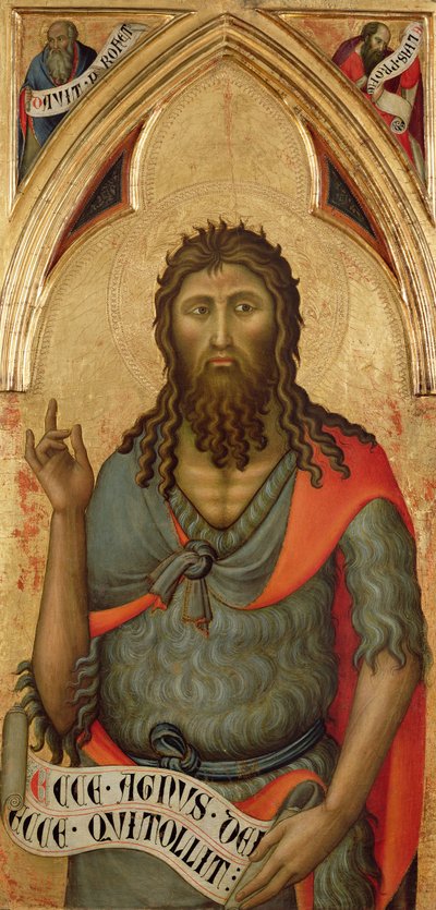 القديس يوحنا المعمدان بواسطة لوكا دي تومي